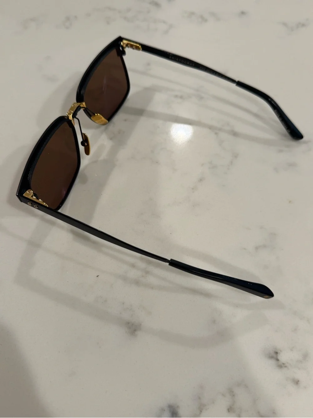 DITA Aristrocat black and gold Sunglasses